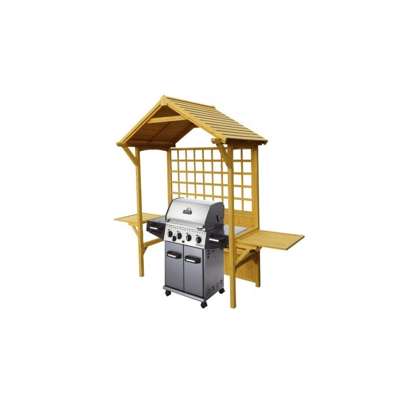 Leisure Season Two-In-One Seated Party Arbor Barbeque Shelter (PA7251)
