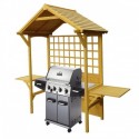 Leisure Season Two-In-One Seated Party Arbor Barbeque Shelter (PA7251)