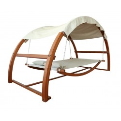 Leisure Season Swing Bed with Canopy (SBWC402)