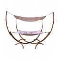 Leisure Season Square Hammock Stand With Hammock & Canopy (SHWC112)