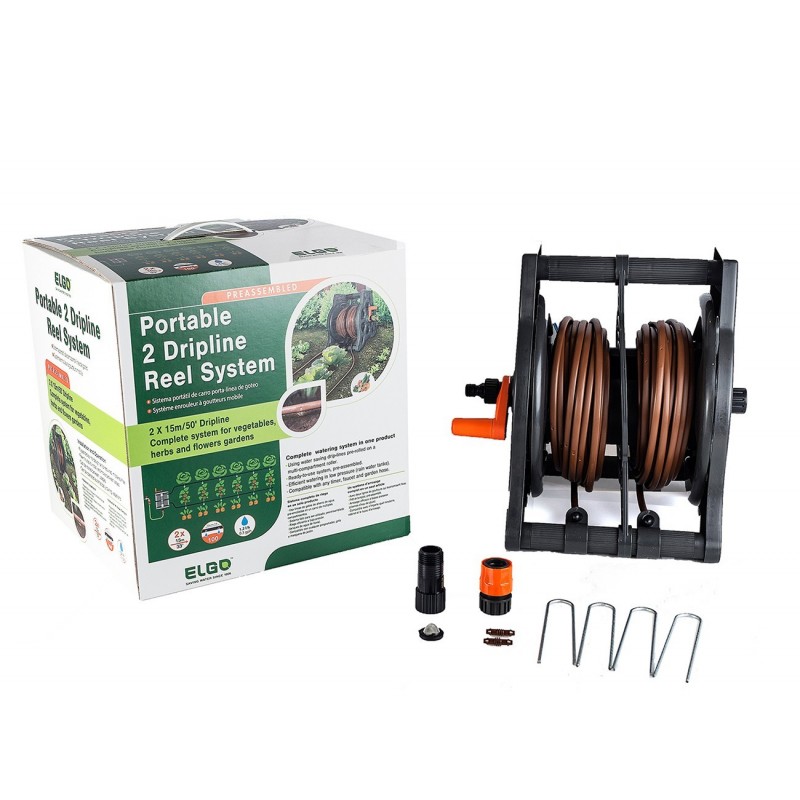 ELGO Portable 2 Dripline Reel System (ELDNR)