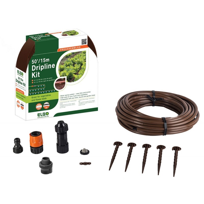 ELGO 50' Drip Line Kit (ELDP15)