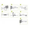 ELGO 6 Micro Sprinklers Set - For Garden Hose (ELSP20) ELGO 6 Micro Sprinklers Set - For Garden Hose (ELSP20)