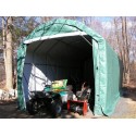 Rhino Shelter Barn -12'W x 20'L x 12'H (model PB122012BGN)