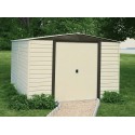 Arrow Vinyl Dallas 10x8 Storage Shed Kit (VD108)