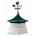 AG-CO Large Plastic Shed Cupola w/ Color & Weathervane Options (320)