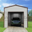 Versatube 12x21x9 Frontier Steel Garage Kit (1082252)