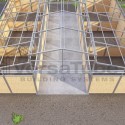 Versatube Highlander 36x36x13/8 Horse Barn (VTHHB3636)