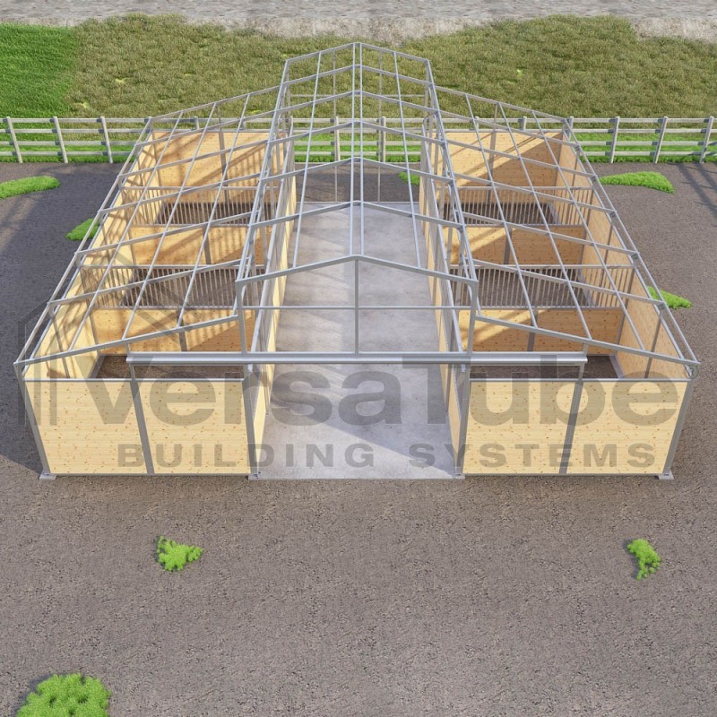Versatube Highlander 36x36x13/8 Horse Barn (VTHHB3636)