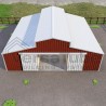 Versatube Highlander 36x36x13/8 Horse Barn (VTHHB3636)