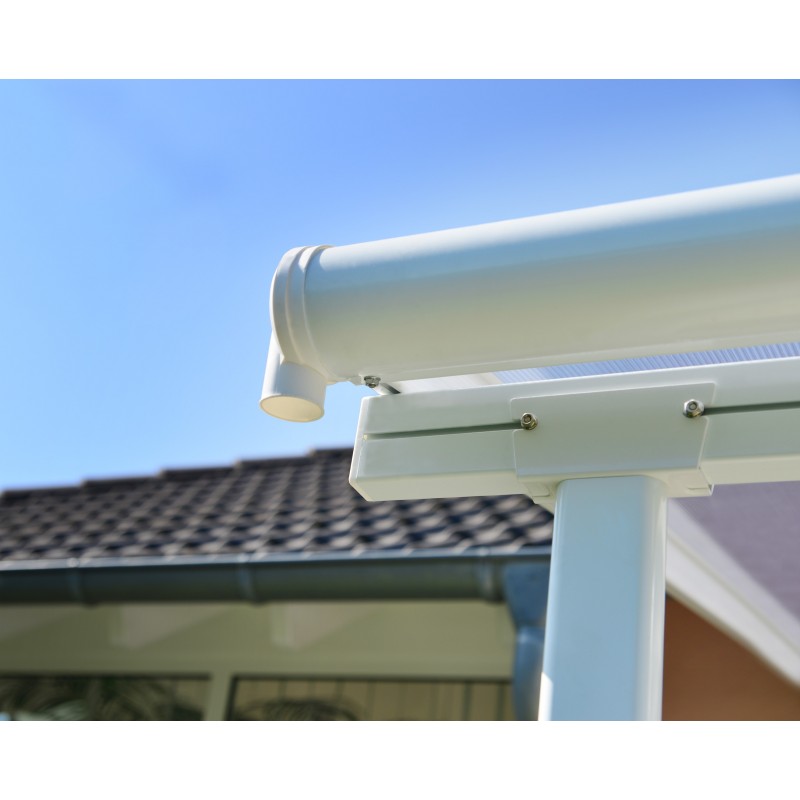  Palram 7.5x7.5 Sierra Patio Cover Kit - White (HG9075)