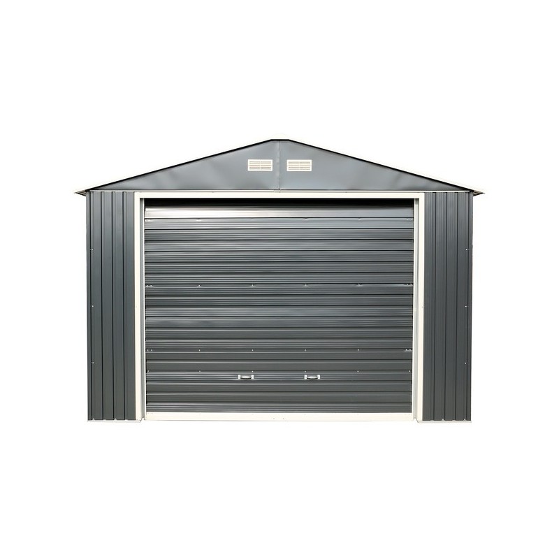 DuraMax 12x32 Imperial Steel Storage Garage Kit - Gray (55251)