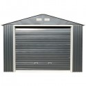 DuraMax 12x32 Imperial Steel Storage Garage Kit - Gray (55251)