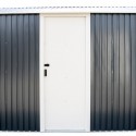 DuraMax 12x32 Imperial Steel Storage Garage Kit - Gray (55251)