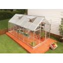 Palram 6x14 Hybrid Greenhouse Kit - Silver (HG5514)