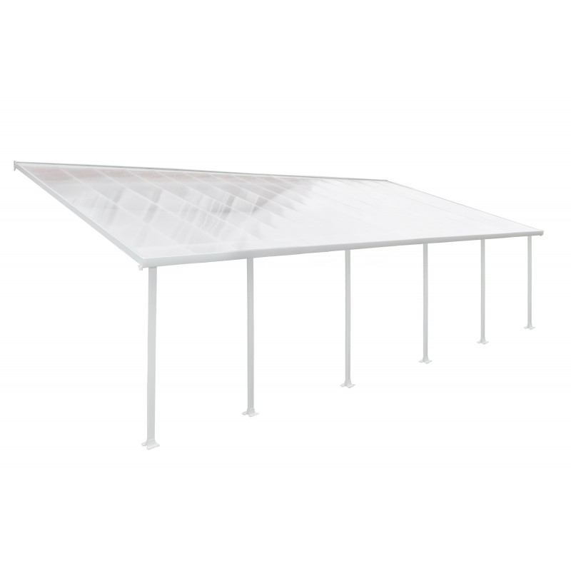 Palram 13x34 Feria Patio Cover Kit - White (HG9234)