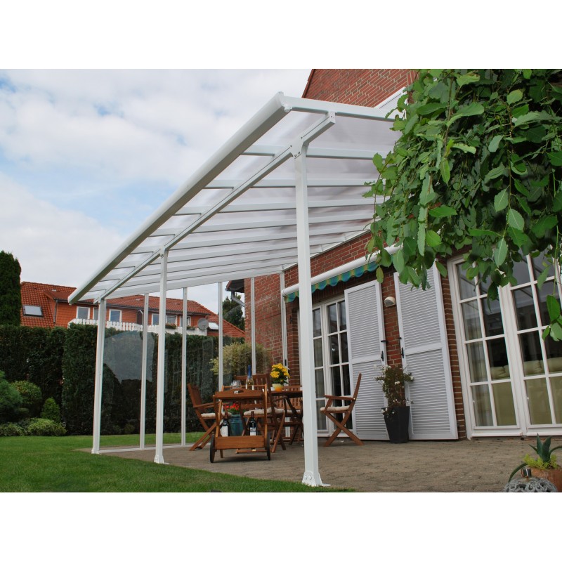 Palram 13x34 Feria Patio Cover Kit - White (HG9234)