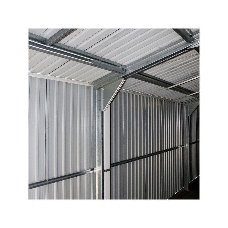 DuraMax 12x32 Imperial Steel Storage Garage Kit - Gray (55251)