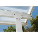 Palram 13x40 Feria Patio Cover Kit - White (HG9240)