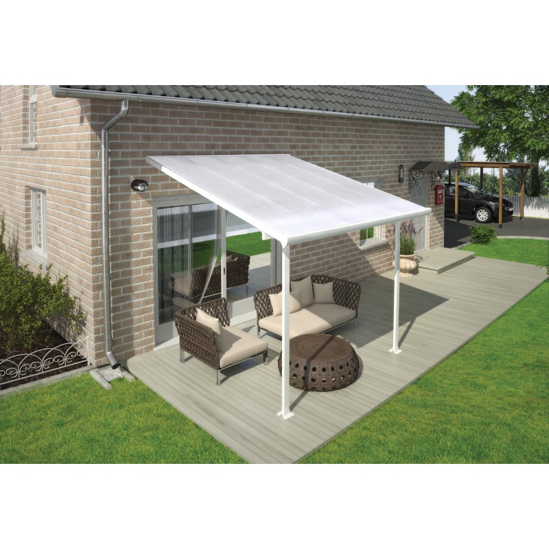 Palram 10x10 Feria Patio Cover Kit - White (HG9310)