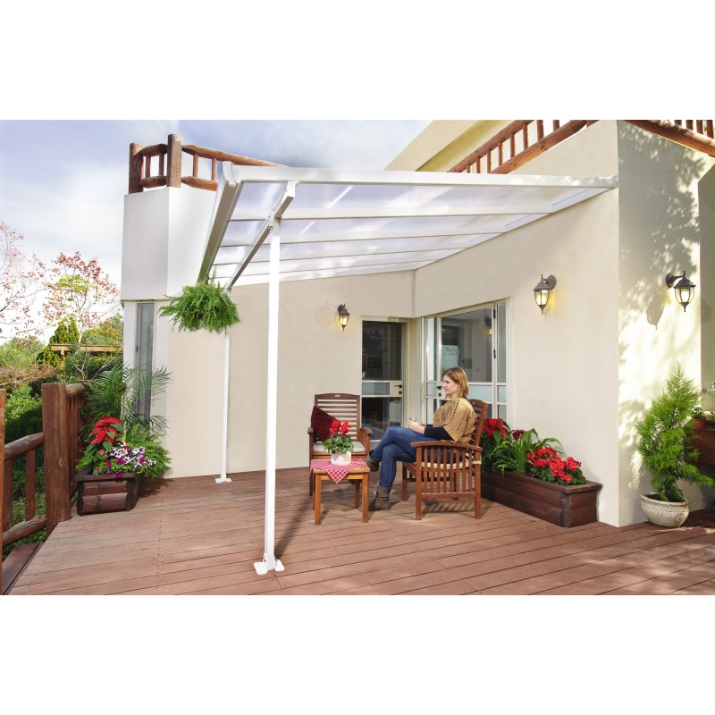 Palram 10x10 Feria Patio Cover Kit - White (HG9310)