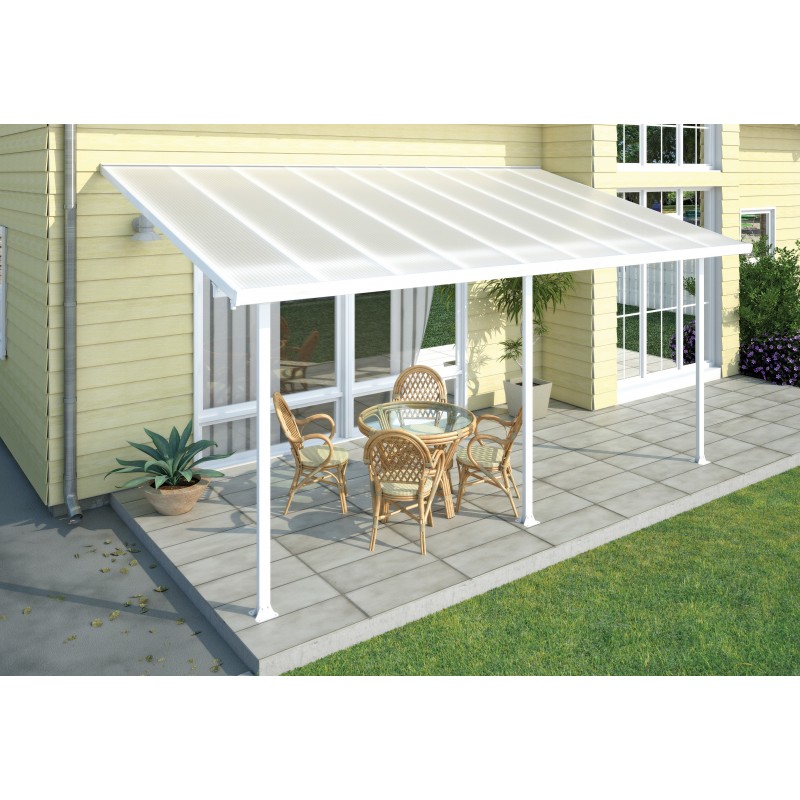 Palram 10x20 Feria Patio Cover Kit - White (HG9320)