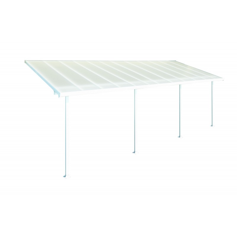 Palram 10x24 Feria Patio Cover Kit - White (HG9324)