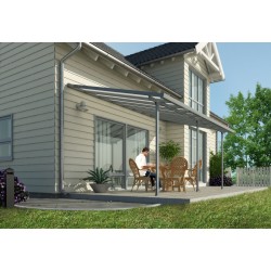 Palram 10x28 Feria Patio Cover Kit - Gray (HG9428)