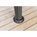 Palram 14 x 12 Roma Garden Gazebo - Gray (HG9180) Palram 14 x 12 Roma Garden Gazebo - Gray (HG9180)