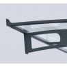 Palram Vega 2000 7 x 7 Awning - Gray/Clear (HG9565) Palram Vega 2000 7 x 7 Awning - Gray/Clear (HG9565)