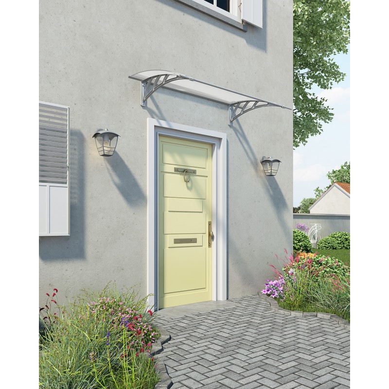 Palram Neo 1350 4 x 3 Awning - Gray/Clear (HG9570)