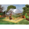 Palram 6x10 Mythos Hobby Greenhouse Kit - Silver (HG5010)