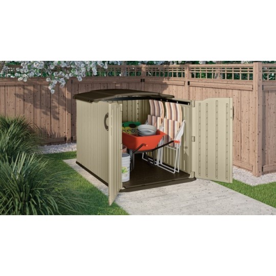 Suncast 2Pack 98 cu. ft. Glidetop Horizontal Shed (BMS4900)