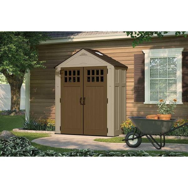 Suncast 6x3 Everett Storage Shed Kit w/ Floor (BMS6310D)