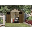 Suncast 2-Pack 6x8 Sierra Storage Shed Kit w/ Floor (BMS6800)