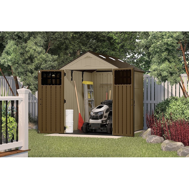Suncast 2-Pack 6x8 Everett Storage Shed Kit w/ Floor (BMS6810)