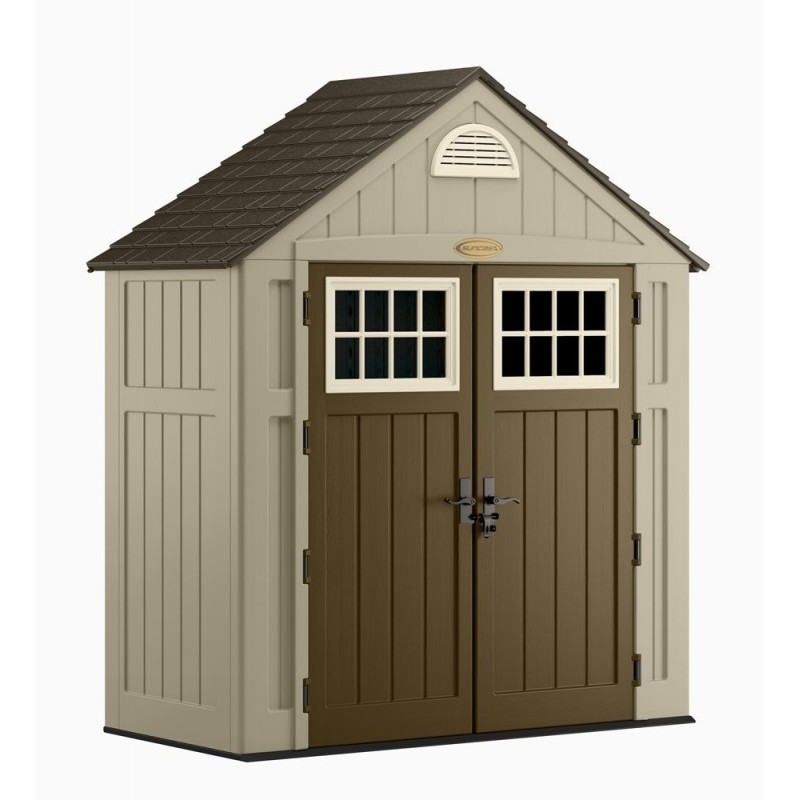 Suncast 2-Pack 7x3 Alpine Shed Kit - Taupe (BMS7300)