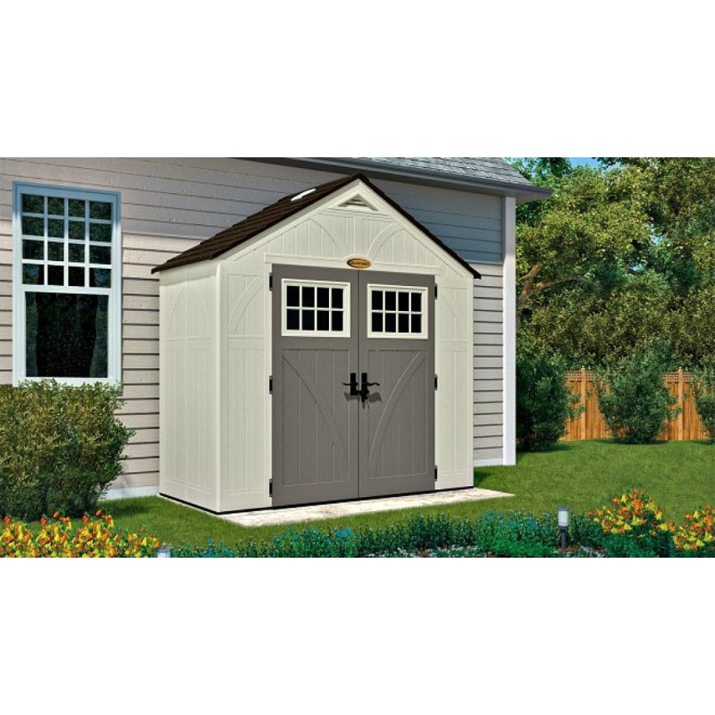 Suncast 8x4 Tremont Storage Shed w/ Floor (BMS8400D)