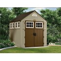 Suncast 2-Pack 7x7 Alpine Storage Shed w/ Floor (BMS7775)