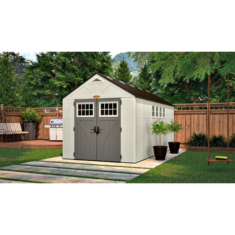 Suncast 8x16 Tremont Storage Shed W Floor Bms8165