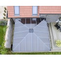 Palram 14x14 Palermo Gazebo 4300 - Gray (HG9154)