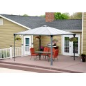 Palram 12x12 Palermo Gazebo 3600 - Gray/Bronze (HG9152)