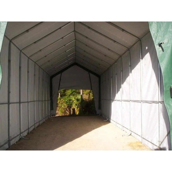 Rhino Shelter 14x42x15 Portable RV-Boat Garage Kit - Green