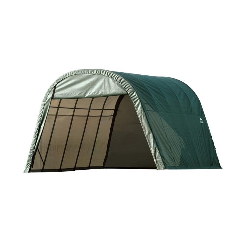 ShelterLogic 13x28x10 Round Style Shelter Kit - Green (90234)