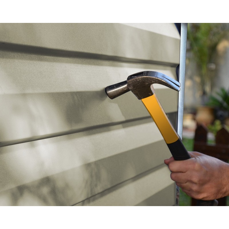 Palram 8x8 Skylight Storage Shed Kit - Tan (HG9808T)