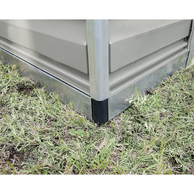 Palram 8x8 Skylight Storage Shed Kit - Tan (HG9808T)