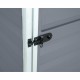 Palram 4x6 Lean-To Skylight Storage Shed Kit - Gray (HG9600T)