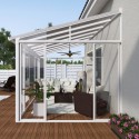 Palram 13x14 San Remo Patio Enclosure Kit - White  (HG9062)