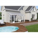 Palram 13x14 San Remo Patio Enclosure Kit - White  (HG9062)