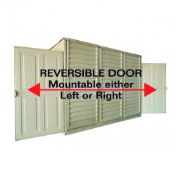 DuraMax 4x8 Sidemate Vinyl Shed With Foundation Kit (06625)